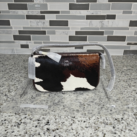 NEW Coach Nolita 19 With Cow Print - Picture 1 of 10